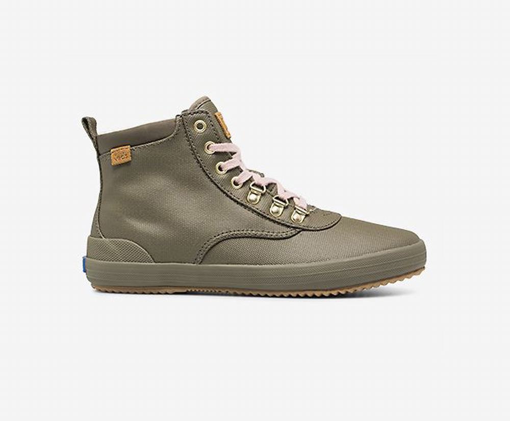 Women's Keds II Water-Resistant THisulate™ Scout Boot Olive 2865740VQ - South Africa